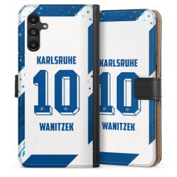 Sideflip mit langer Lasche schwarz