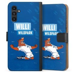 Sideflip mit langer Lasche schwarz