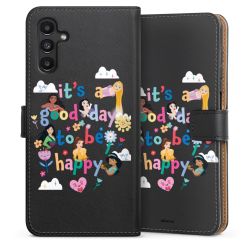 Sideflip Fodral med flap svart