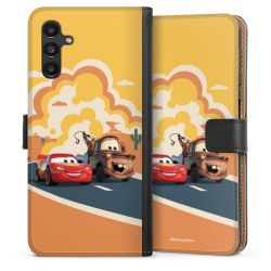 Sideflip mit langer Lasche schwarz