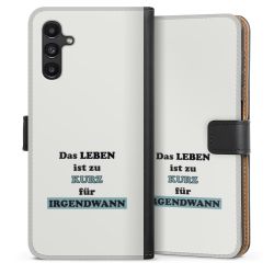 Sideflip mit langer Lasche schwarz