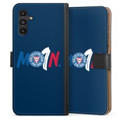 Sideflip mit langer Lasche schwarz