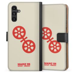 Sideflip mit langer Lasche schwarz