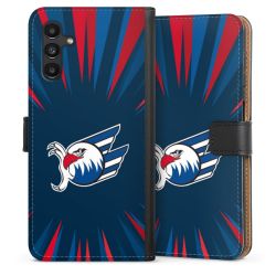 Sideflip mit langer Lasche schwarz