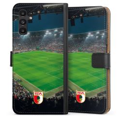 Sideflip mit langer Lasche schwarz