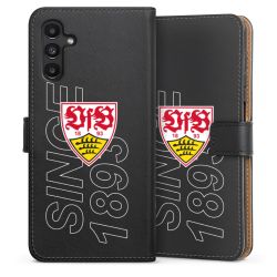 Sideflip mit langer Lasche schwarz