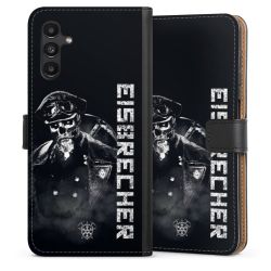 Sideflip mit langer Lasche schwarz