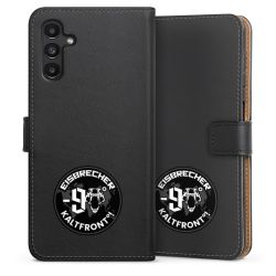 Sideflip mit langer Lasche schwarz