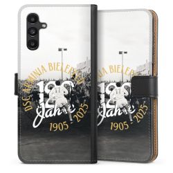 Sideflip mit langer Lasche schwarz