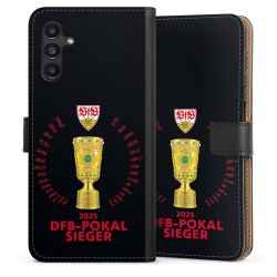 Sideflip mit langer Lasche schwarz