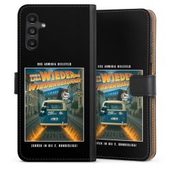 Sideflip mit langer Lasche schwarz