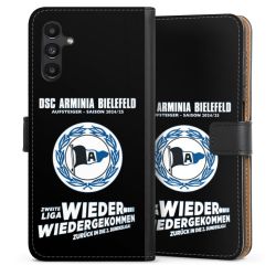 Sideflip mit langer Lasche schwarz