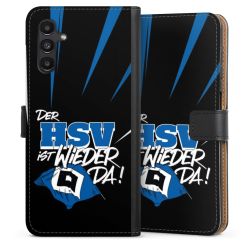 Sideflip mit langer Lasche schwarz