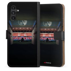 Sideflip mit langer Lasche schwarz