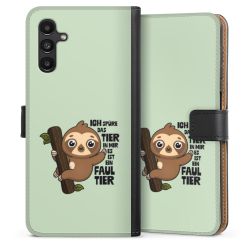 Sideflip mit langer Lasche schwarz