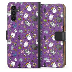 Sideflip mit langer Lasche schwarz