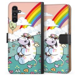 Sideflip mit langer Lasche schwarz