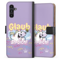 Sideflip mit langer Lasche schwarz