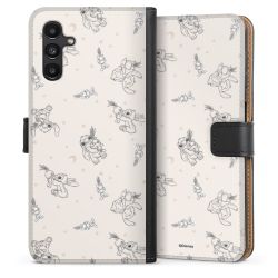 Sideflip mit langer Lasche schwarz