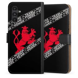 Sideflip mit langer Lasche schwarz