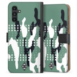 Sideflip mit langer Lasche schwarz