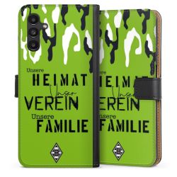 Sideflip mit langer Lasche schwarz