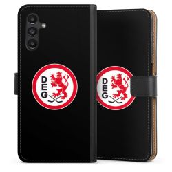 Sideflip mit langer Lasche schwarz