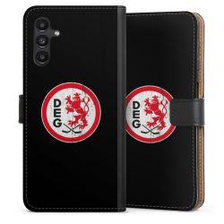 Sideflip mit langer Lasche schwarz