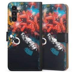 Sideflip Fodral med flap svart