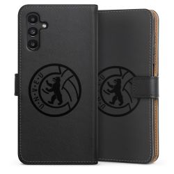 Sideflip mit langer Lasche schwarz