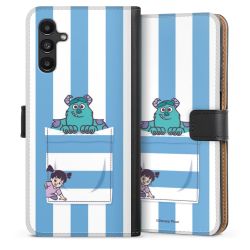 Sideflip mit langer Lasche schwarz