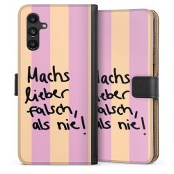 Sideflip mit langer Lasche schwarz