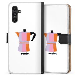 Sideflip mit langer Lasche schwarz