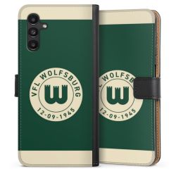 Sideflip mit langer Lasche schwarz