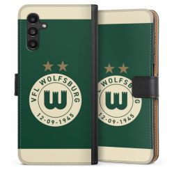 Sideflip mit langer Lasche schwarz