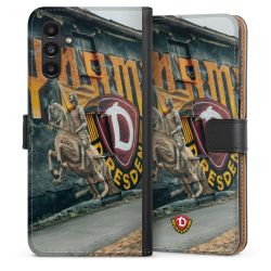 Sideflip mit langer Lasche schwarz