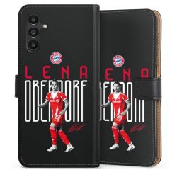 Sideflip mit langer Lasche schwarz