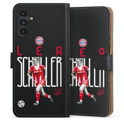 Sideflip mit langer Lasche schwarz