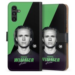 Sideflip mit langer Lasche schwarz