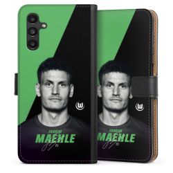 Sideflip mit langer Lasche schwarz