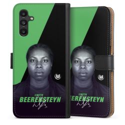 Sideflip mit langer Lasche schwarz