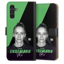 Sideflip mit langer Lasche schwarz