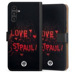 Sideflip mit langer Lasche schwarz