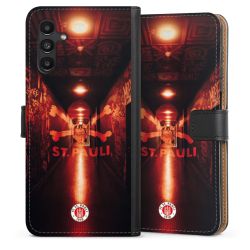 Sideflip mit langer Lasche schwarz