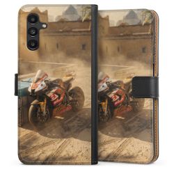 Sideflip mit langer Lasche schwarz