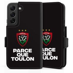 Sideflip mit langer Lasche schwarz