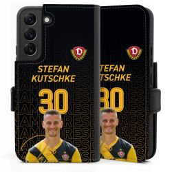 Sideflip mit langer Lasche schwarz