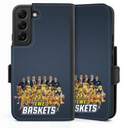 Sideflip mit langer Lasche schwarz