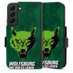 Sideflip mit langer Lasche schwarz