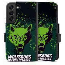 Sideflip mit langer Lasche schwarz